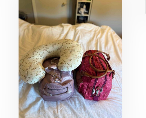 labor & delivery BABY bag must haves cover photo collage