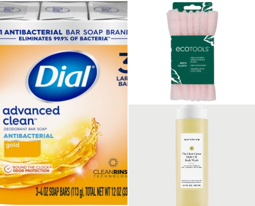 Thick girl hygiene essentials 🧼🧴🫧 cover photo collage