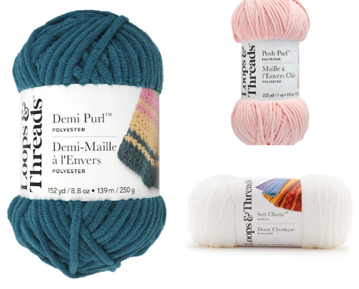 Yarn & Supplies from Micheals cover photo collage