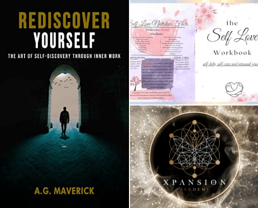 Self Improvement books cover photo collage