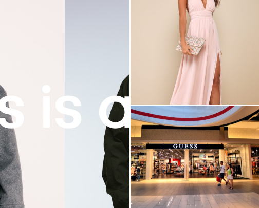 Fashion cover photo collage