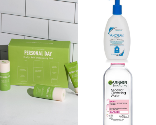 Favorite acne safe skin care products! cover photo collage
