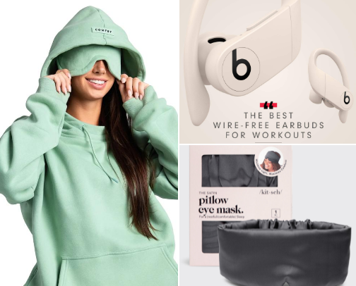 Flight Carry-On Essentials for Sensitive People cover photo collage