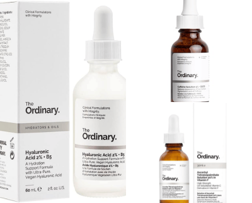 Skincare products for my tired mum face and body cover photo collage