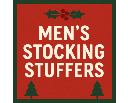 Stocking Stuffers For Men cover photo collage