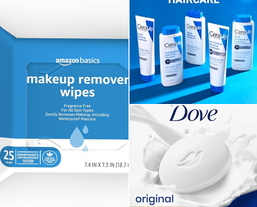Glow & Go: Your Daily Skin Rituals cover photo collage