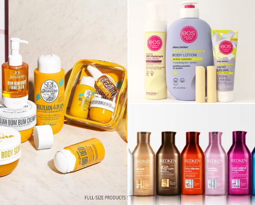 Everyday products that you need for your new years glow up✨ cover photo collage