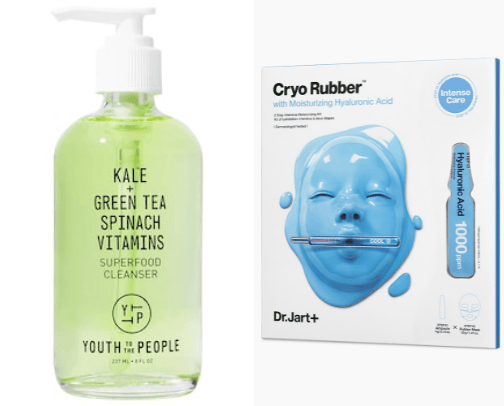 Skincare routine it girl must haves <3 cover photo collage