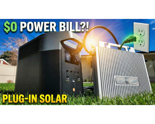 Plug-In Solar Has One Big Problem — My EcoFlow Fixes It cover photo collage