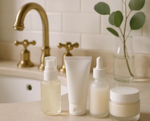 Skin Care Must Haves cover photo collage