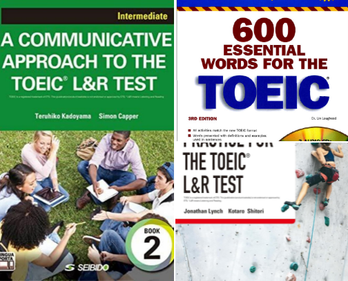 Read Now - TOEIC(R) L&R 600 cover photo collage