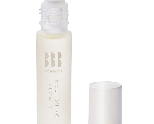 eyebrow serum cover photo collage