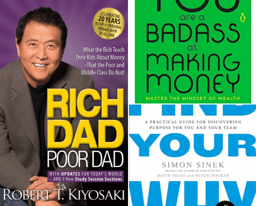 Mindset Books cover photo collage