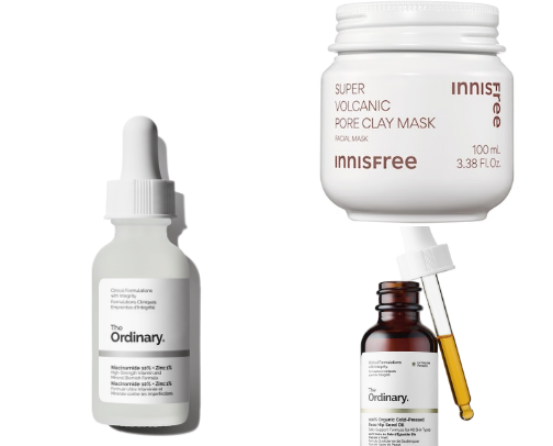 SKINCARE: ACNE PRONE SKIN cover photo collage