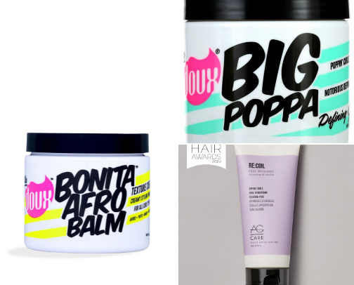 Curly hair magic cover photo collage