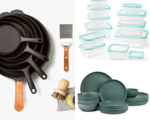 My Kitchen Staples for Clean Cooking & Eating cover photo collage