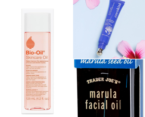 Skin care I swear by cover photo collage