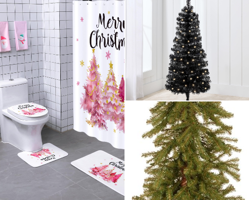 Christmas decor cover photo collage