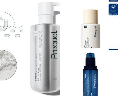 Skincare cover photo collage
