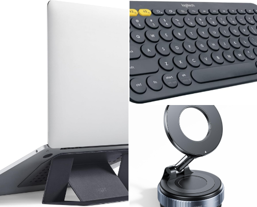 Desk Setup & Productivity Gear cover photo collage