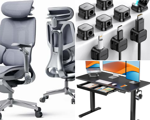 Best Minimalist Work From Home Setup 2026: Desks, Chairs & Essentials cover photo collage