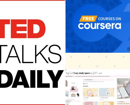 My Favorite Free Online Resources for Personal Growth & Productivity cover photo collage