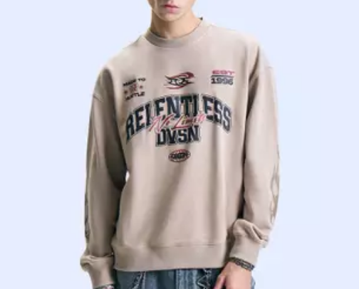 Oversized tees cover photo collage