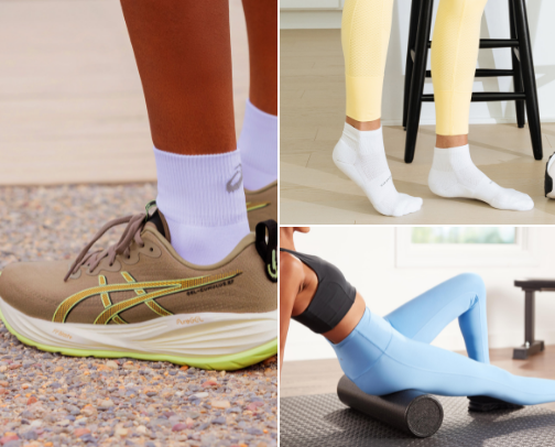running must-haves cover photo collage