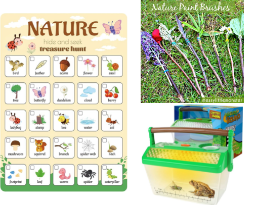 Inspired by Summer Outdoor Play cover photo collage