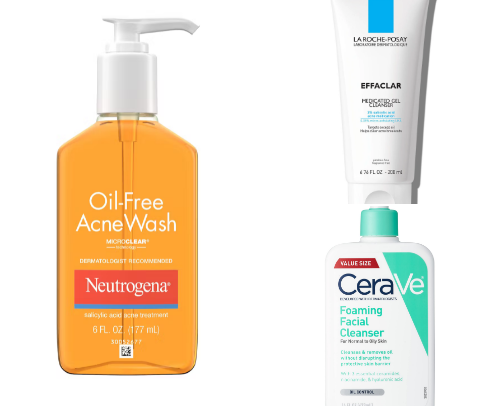 "Undercover Acne: How to Treat and Prevent It" cover photo collage