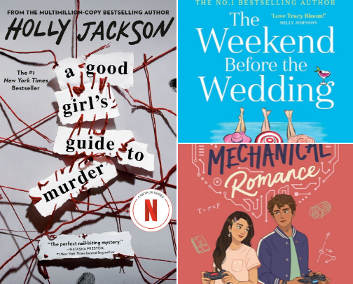 YA books from Bornes & Noble! cover photo collage