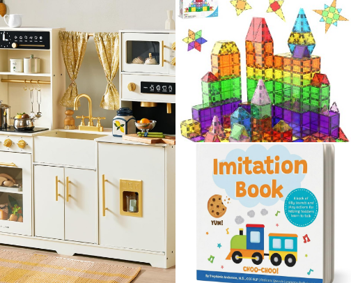 Language Boosting Toys for Toddlers (from an SLP!) cover photo collage