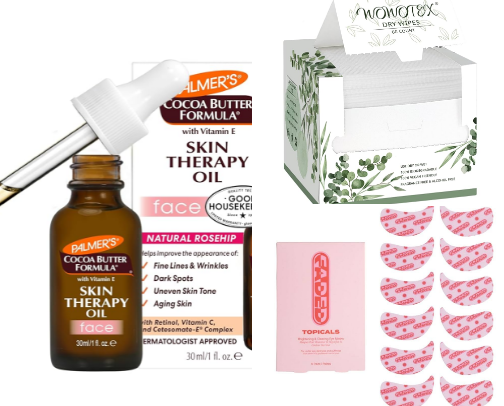 Skin care essentials cover photo collage
