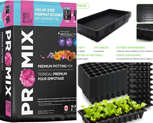 Flower Seed‑Starting Essentials I Use for Strong, Healthy Seedlings cover photo collage