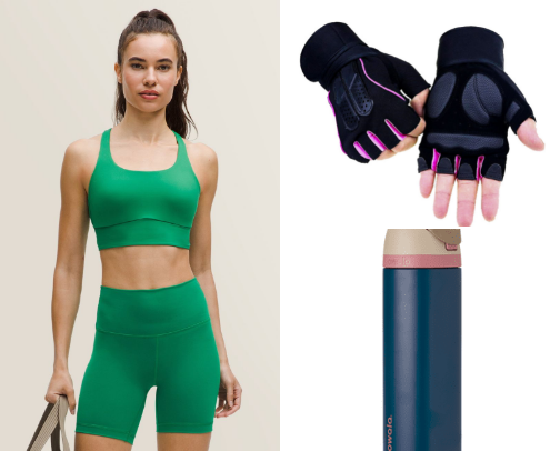 Gym Glam Gear cover photo collage