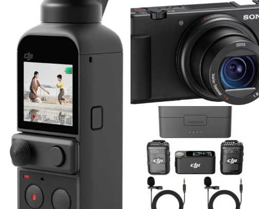Camera Gear I Use to Shoot My 4K Walking Videos cover photo collage