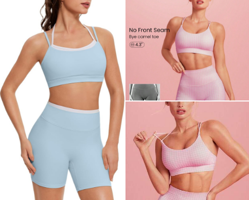 GYM GIRL ESSENTIALS💪🏼🎀 cover photo collage