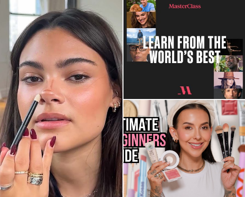 Best makeup classes: YouTube and online cover photo collage
