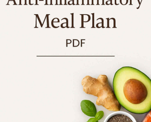 7-Day Anti-Inflammatory Meal Plan (Allergy-Friendly & Easy to Follow!) cover photo collage