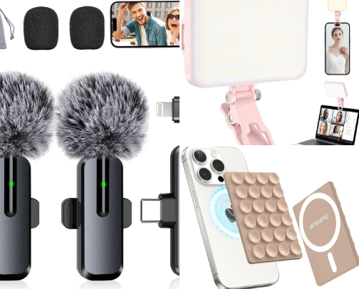 My content creator essentials cover photo collage