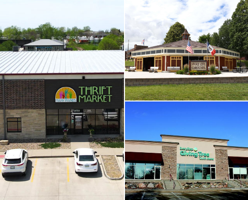 Des Moines Thrifts + Consignment cover photo collage