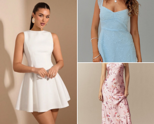 Graduation Dresses You'll Actually Want to Wear cover photo collage
