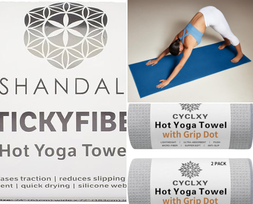 Yoga Towels That Finally Stopped Me From Sliding Off My Mat cover photo collage