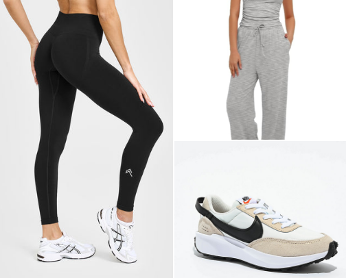 From Gym to Street: Women’s Athletic Essentials, My Gym Girl Staples” cover photo collage