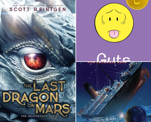 My Kids Book Fair Picks as 3rd and 4th graders!! 📖 cover photo collage