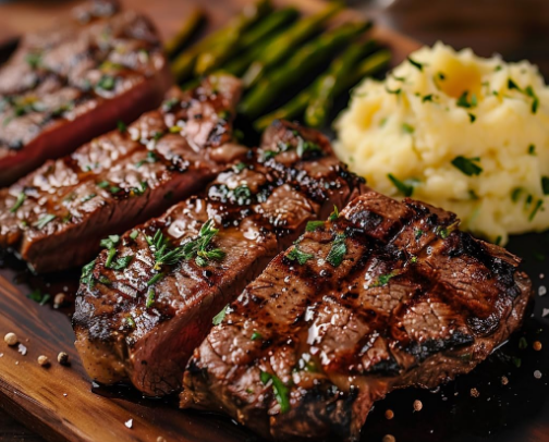 Quality Meats cover photo collage