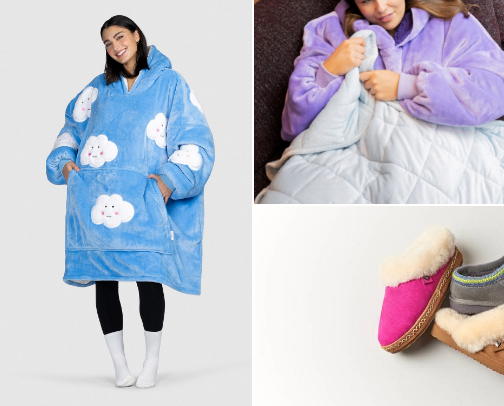 cosy girl essentials I swear by cover photo collage
