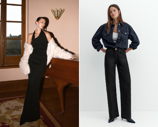 We choose clothes that make us radiant. cover photo collage