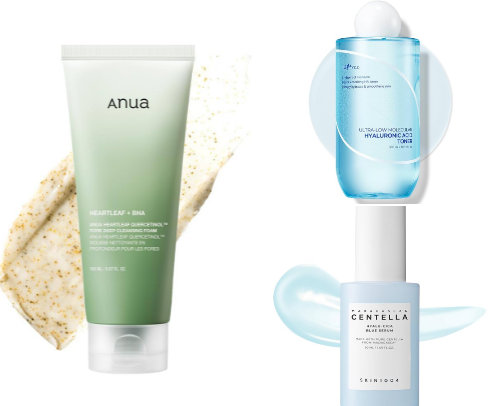 affordable skincare products for dry skin (under $20) cover photo collage