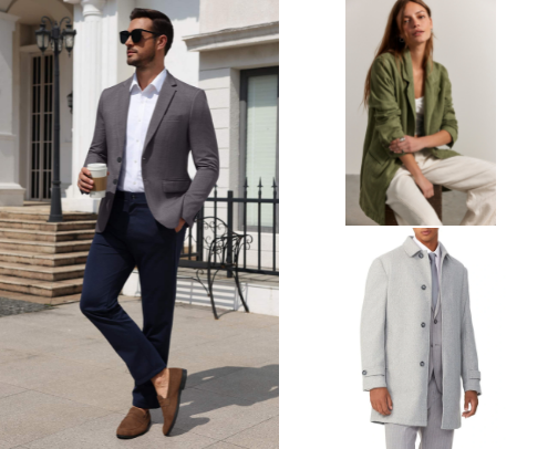 🧥 Effortless Layers: Chic & Casual Blazers for Everyday Style cover photo collage